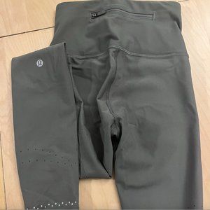 Lululemon Army Green Leggings